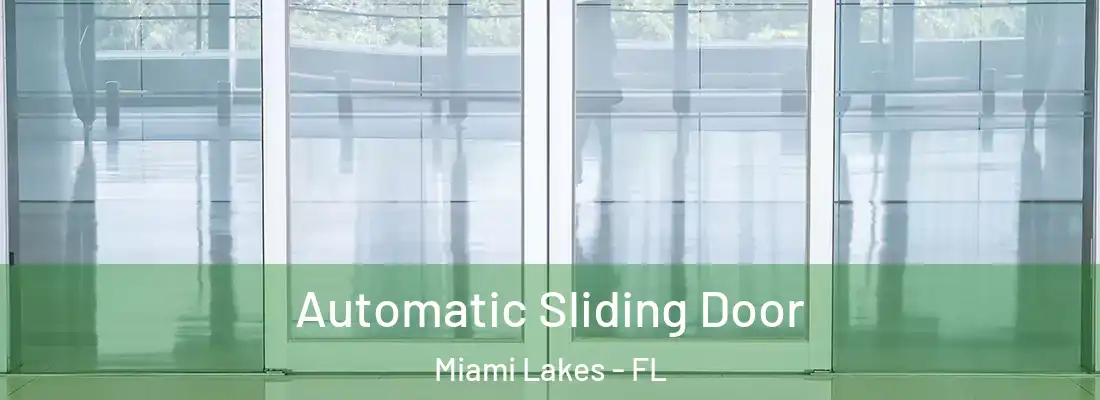 Automatic Sliding Door Miami Lakes - FL
