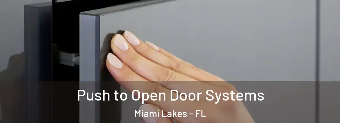  Push to Open Door Systems Miami Lakes - FL